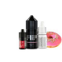 Flip Donut 30мл — Набір для самозамісу (сольовий нікотин)