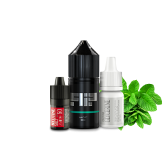 Flip Mint 30мл — Набір для самозамісу (сольовий нікотин)