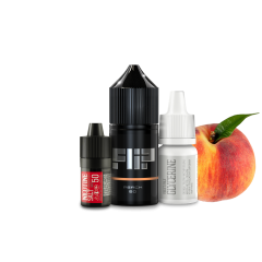 Flip Peach 30мл — Набір для самозамісу (сольовий нікотин)
