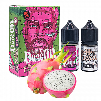 In Bottle Dragonfruit 30мл — Набір для самозамісу (сольовий нікотин)