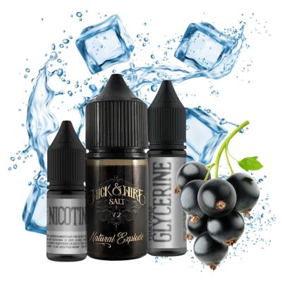 Wick and Wire Arctic Black 30мл — Набір для самозамісу (сольовий нікотин)