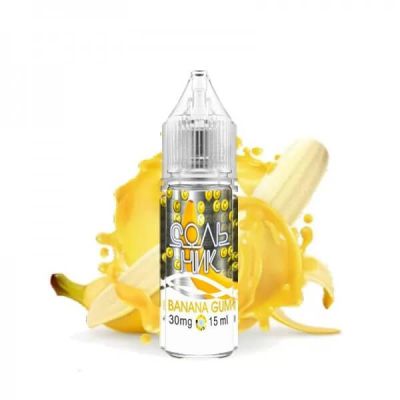 Сольник Banana Gum 15мл — Жидкость для pod систем (солевой никотин)