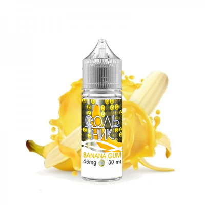 Сольник Banana Gum 30мл — Жидкость для pod систем (солевой никотин)