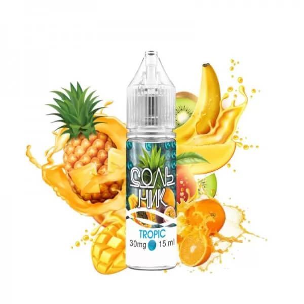 Сольник Tropic 15мл — Рідина для pod систем (сольовий нікотин)