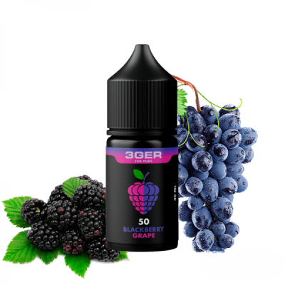 3Ger Blackberry Grape 30мл — Жидкость для pod систем (солевой никотин)