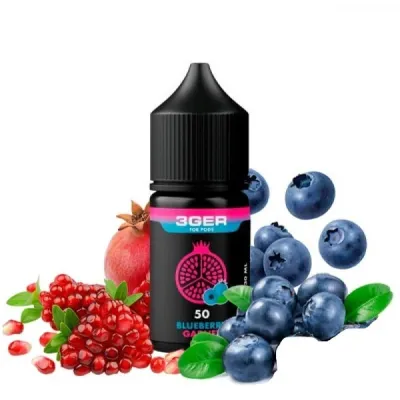 3Ger Blueberry Garnet 30мл — Жидкость для pod систем (солевой никотин)