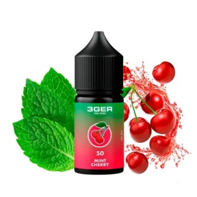 3Ger Mint Cherry 30мл — Жидкость для pod систем (солевой никотин)