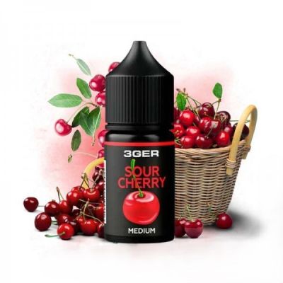 3Ger Sour Cherry 30 мл (50мг) — Жидкость для pod систем (солевой никотин)