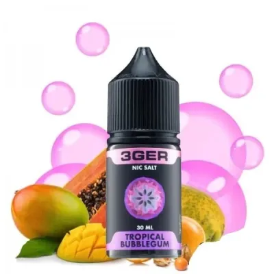 3Ger Tropical Bublegum 30мл — Жидкость для pod систем (солевой никотин)