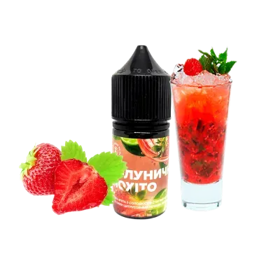 420 Клубничное Мохито 30мл — Жидкость для pod систем (солевой никотин)