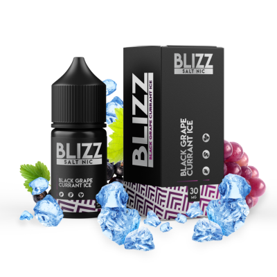 Blizz Black Grape Currant Ice 30мл — Рідина для pod систем (сольовий нікотин)