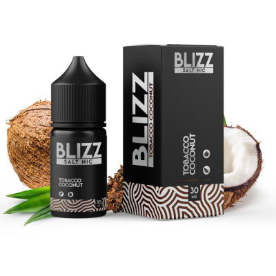 Blizz Tobacco Coconut 30мл — Рідина для pod систем (сольовий нікотин)