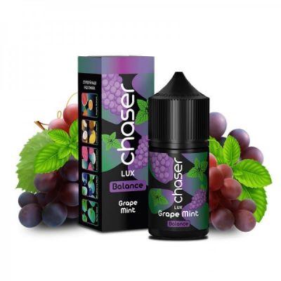 Chaser Lux Grape Mint 30мл — Жидкость для pod систем (солевой никотин)