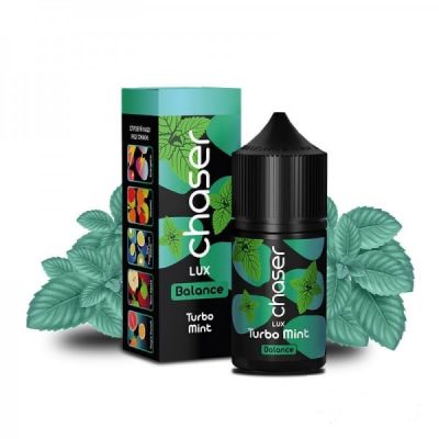 Chaser Lux Turbo Mint 30мл — Жидкость для pod систем (солевой никотин)
