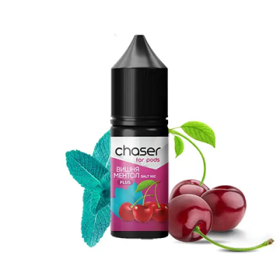 Chaser Вишня Ментол 10мл — Жидкость для pod систем (солевой никотин)