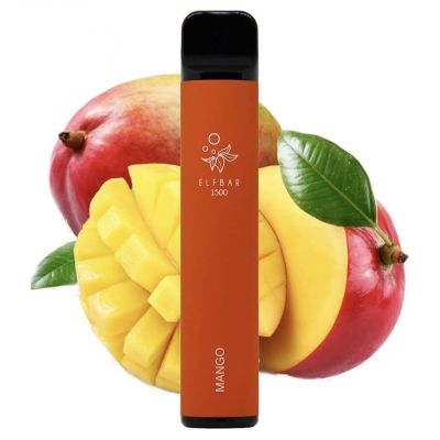 Elf Bar 1500 Mango - Одноразовая POD-система