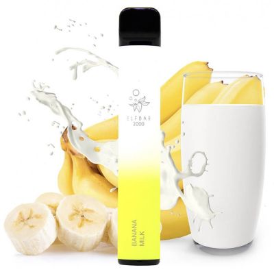 Elf Bar 2000 Banana Milk — Одноразова POD-система
