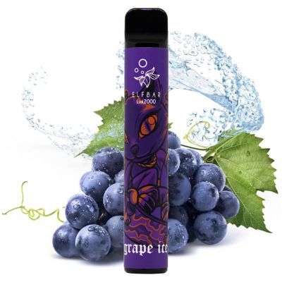 Elf Bar 2000 Grape Ice — Одноразова POD-система