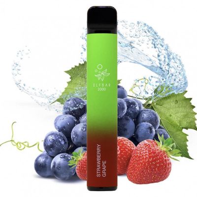 Elf Bar 2000 Strawberry Grape — Одноразова POD-система