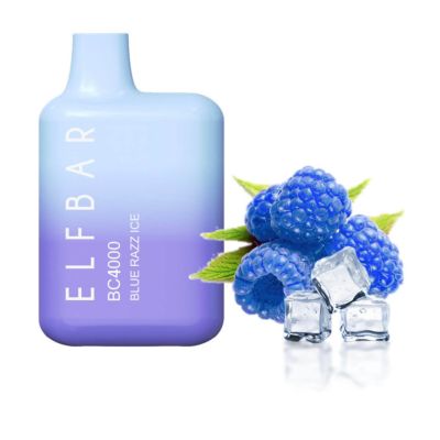 Elf Bar 4000 Blue Razz Ice - Одноразовая POD-система