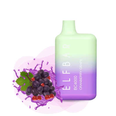 Elf Bar 4000 Cranberry Grape - Одноразовая POD-система