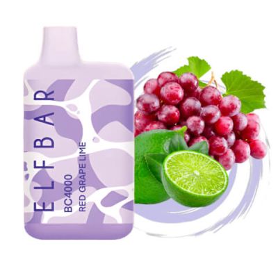 Elf Bar 4000 Red Grape Lime - Одноразовая POD-система