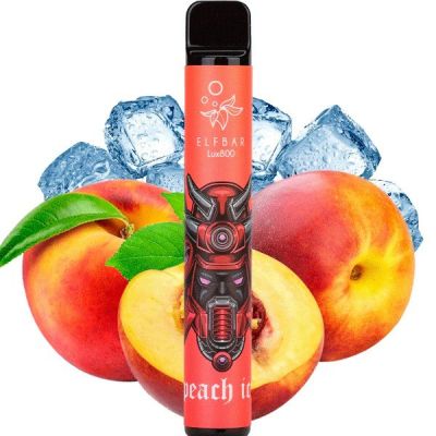Elf Bar 800 Peach Ice — Одноразова POD-система