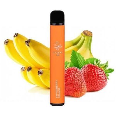Elf Bar 800 Strawberry Banana — Одноразова POD-система