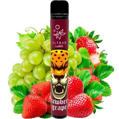 Elf Bar 800 Strawberry Grape — Одноразова POD-система