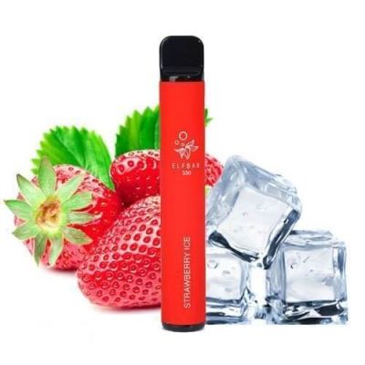 Elf Bar 800 Strawberry Ice — Одноразова POD-система