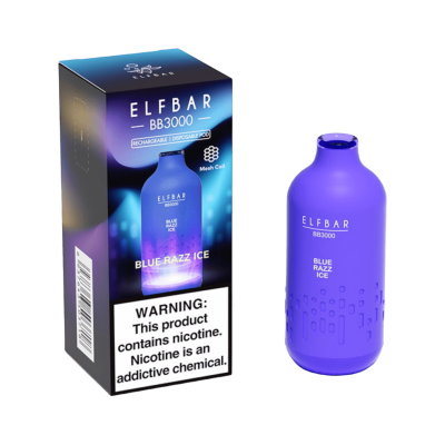 Elf Bar BB3000 Blue Razz Ice - Одноразовая POD-система