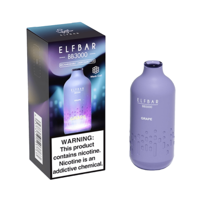 Elf Bar BB3000 Grape - Одноразовая POD-система