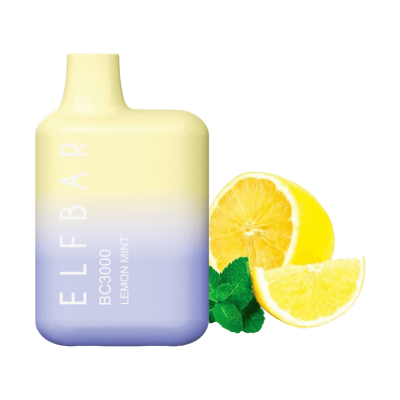 Elf Bar BC3000 Lemon Mint - Одноразовая POD-система