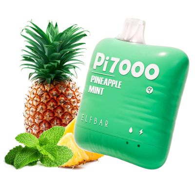 Elf Bar PI7000 Pineapple Mint — Одноразова POD-система