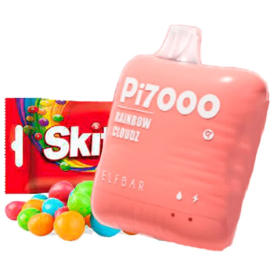 Elf Bar PI7000 Rainbow Cloudz — Одноразова POD-система