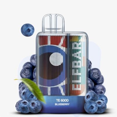 Elf Bar TE6000 Blueberry - Одноразовая POD-система