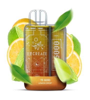 Elf Bar TE6000 Lemon Drop - Одноразовая POD-система