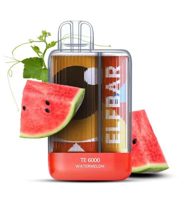 Elf Bar TE6000 Watermelon Ice - Одноразовая POD-система
