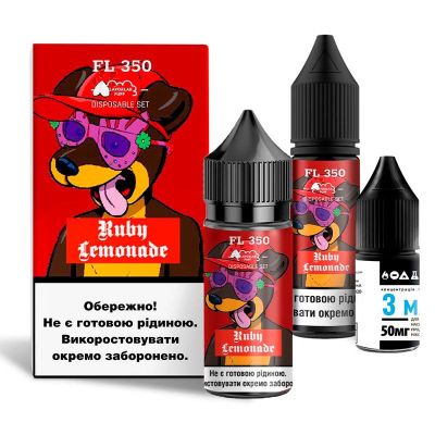 Flavorlab FL350 Ruby Lemonade 30мл — Набор для самозамеса (солевой никотин)