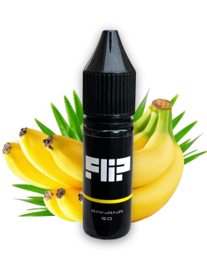 Flip Banana 15мл — Жидкость для подсистем (солевой никотин)