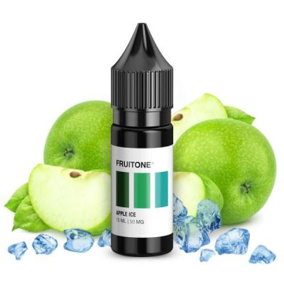 Fruitone Apple ice 15мл — Рідина для pod систем (сольовий нікотин)