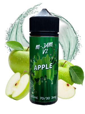 M Jam V2 Apple 120мл — Рідина для вейпа (органічний нікотин)