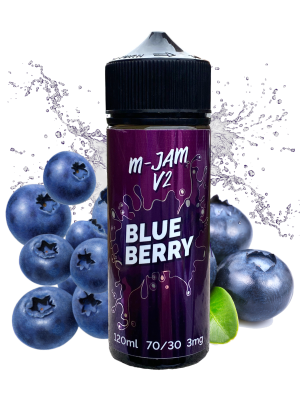 M Jam V2 Blueberry 120мл — Рідина для вейпа (органічний нікотин)
