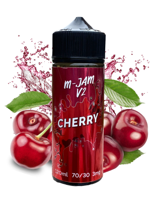 M Jam V2 Cherry 120мл — Рідина для вейпа (органічний нікотин)