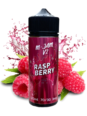 M Jam V2 Raspberry 120мл — Рідина для вейпа (органічний нікотин)