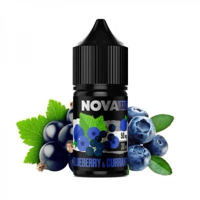 Nova Blueberry Currant 30мл — Рідина для pod систем (сольовий нікотин)