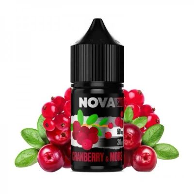 Nova Cranberry Mors 30мл — Рідина для pod систем (сольовий нікотин)