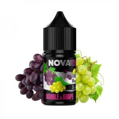 Nova Double Grape 30мл — Рідина для pod систем (сольовий нікотин)