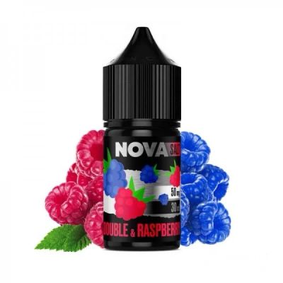 Nova Double Raspberry 30мл — Рідина для pod систем (сольовий нікотин)