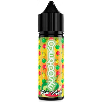 Overdose Triple Apple 60мл — Рідина для вейпа (органічний нікотин)